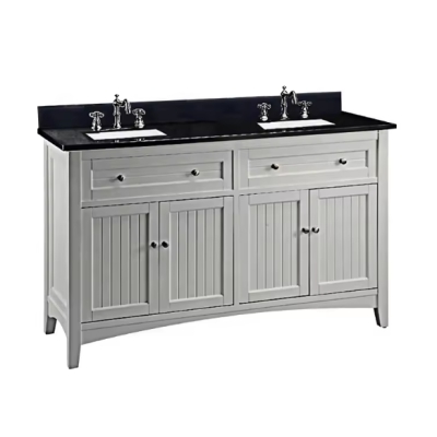 Supernalway Furniture Bathroom Vanity Solid Wooden Bath room Cabinet MDF Bathroom Cabinets